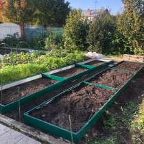 Грядки металлические, ограждения для клумб, в Новосибирске