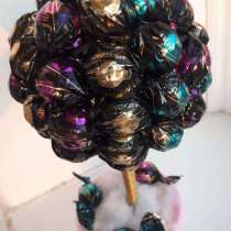 Топиари из конфет, в Омске