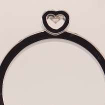 Кольцо золотое с бриллиантами «Сердечко», в Москве