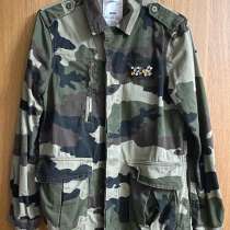 Куртка с рисунком на спине “Bershka”, в Москве