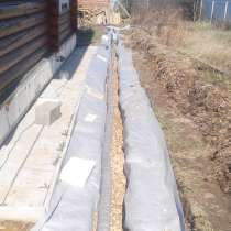 Дренаж и навесы, в Звенигороде