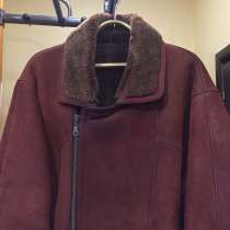 Мужская дублёнка размер 52-54. В хорошем состоянии. Замшевая, в Москве