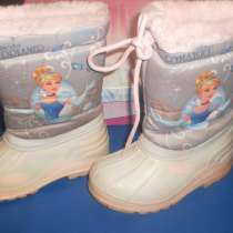 Утепленные сапожки для девочки, в Санкт-Петербурге