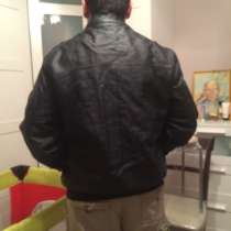 Кожаная куртка мужская размер XL, в Москве