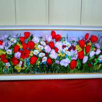 Картина вышитая лентами, в Бийске