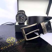 Часы и ремень - набор для мужчин, в Архангельске