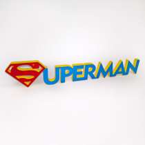 Слова для интерьера Superman, в Москве