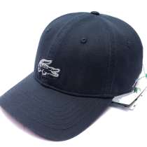 Бейсболка кепка Lacoste signature (черный), в Москве
