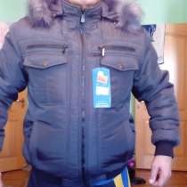 Зимний пуховик мужской, в Саратове