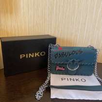 Сумка женская Pinko Fabulous зеленая, в Волгограде