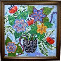 Картина маслом. Натюрморт зенарт "Цветы в вазе", в Москве