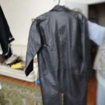 Пальто женское, кожаное, в Москве