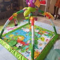 Музыкальный развивающий коврик с животными FISHER PRICE, в г.Михас