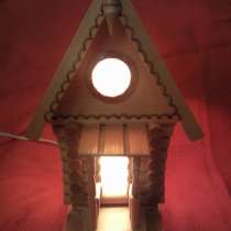 Ночник сувенир "Теремок" Большие плафоны от люстр, в Москве