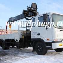 Кран-манипулятор (КМУ) HIAB 160T (Хиаб) на базе Hyundai HD120 (Хендай), в Москве