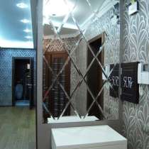 Фацетное зеркальное панно, в г.Караганда