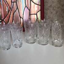 Стаканы хрустальные СССР, Чехия, в Москве