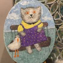 Котик с уточкой, в Путилково