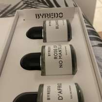Порфюм Byredo 3 банки по 30 мл из США, в Москве