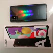 Новый телефон на гарантии самсунг А51 полный комплект, в Екатеринбурге