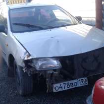 Мазда 323 1,5 1997г бит перед на ходу целиком на запчасти, в Ростове-на-Дону