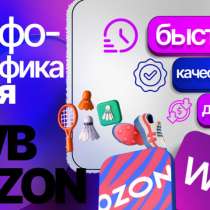 Инфографика для маркетплейсов, в Москве