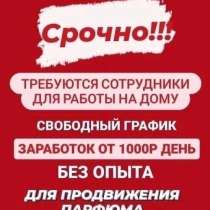 Сотрудник для работы на дому!, в Воронеже