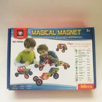 Магнитный конструктор Magical Magnet 46деталей, в Москве