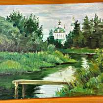 Пейзаж с рекой, в Балашихе