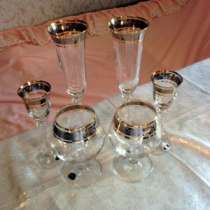 Рюмки для водки.Богемское стекло, в Москве