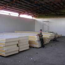 Панели-сэндвич пенополиуретановые б/у толщиной 80мм, в г.Донецк