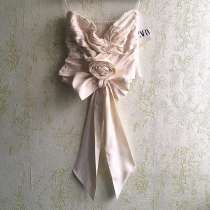 Топ Zara с драпировкой, цветком и бантом/размер S-M, в Москве