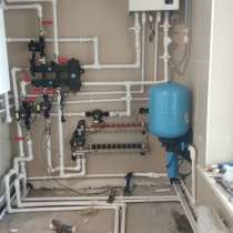 Монтаж систем отопления и водоснабжения, котлов и теплых пол, в Уфе