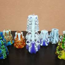 Эксклюзивные резные свечи ручной работы, в Иркутске