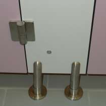 Ножка опорная нога опора для сантехкабин и перегородок ЛДСП, в Москве