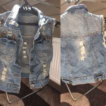 Жилетка джинсовая, в Краснодаре