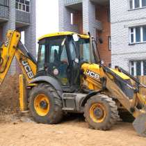 Услуги экскаватора-погрузчика JCB 3cх и самосвалов в Выборге, в Выборге