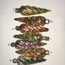 Елочные игрушки ссср, сосульки на подвеске, в Вольске