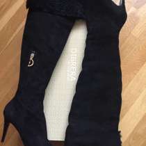 Ботфорты сапоги новые Dibrera Италия размер 39 зима замша че, в Москве