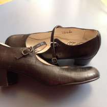 Туфли кожаные на каблучке 35р, в Краснодаре