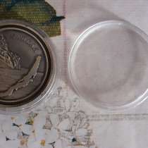 Настольная медаль о Байкале, в Новосибирске