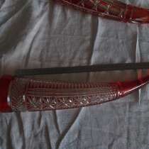 Рог рубиновый двухслойный хрусталь СССР, в Старом Осколе