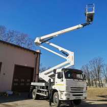 Аренда автовышки, спилка деревьев, в Москве