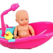 Кукла-пупс с ванной и уточкой, в г.Алматы