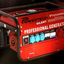 Генератор Powertech PT6500W, в Москве