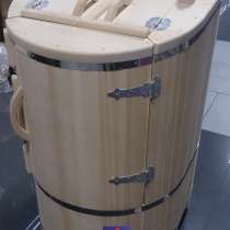 Кедровая бочка овальная со скосом, в Санкт-Петербурге