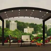 Пергола изогнутая отдельно стоящая, в Москве