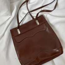 Сумка рюкзак коричневый кожаная Pelle, в Москве