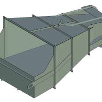 БАДЬЯ ПО БЕТОНУ "ТУФЕЛЬКА" 2.0 м3 ДВУХЧЕЛЮСТНАЯ, в Иркутске