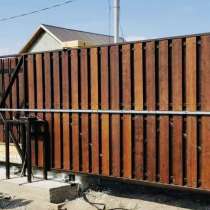 Откатные ворота, навесы, в Москве